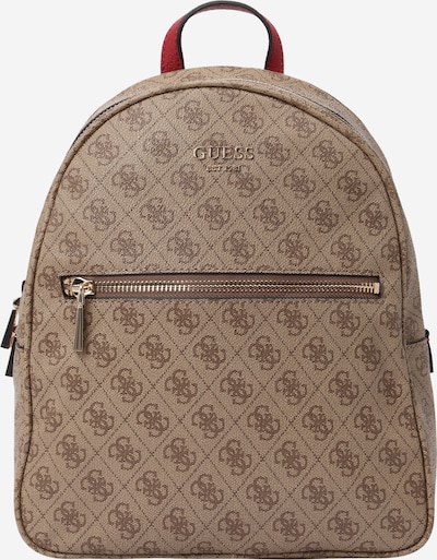 GUESS Backpack 'Vikky' in Brown / Brocade, Item view