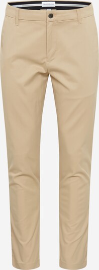 Pantaloni eleganți Calvin Klein Jeans pe bej, Vizualizare produs
