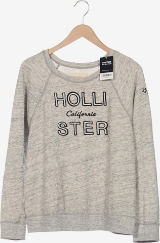 HOLLISTER Sweater L in Grau: predná strana