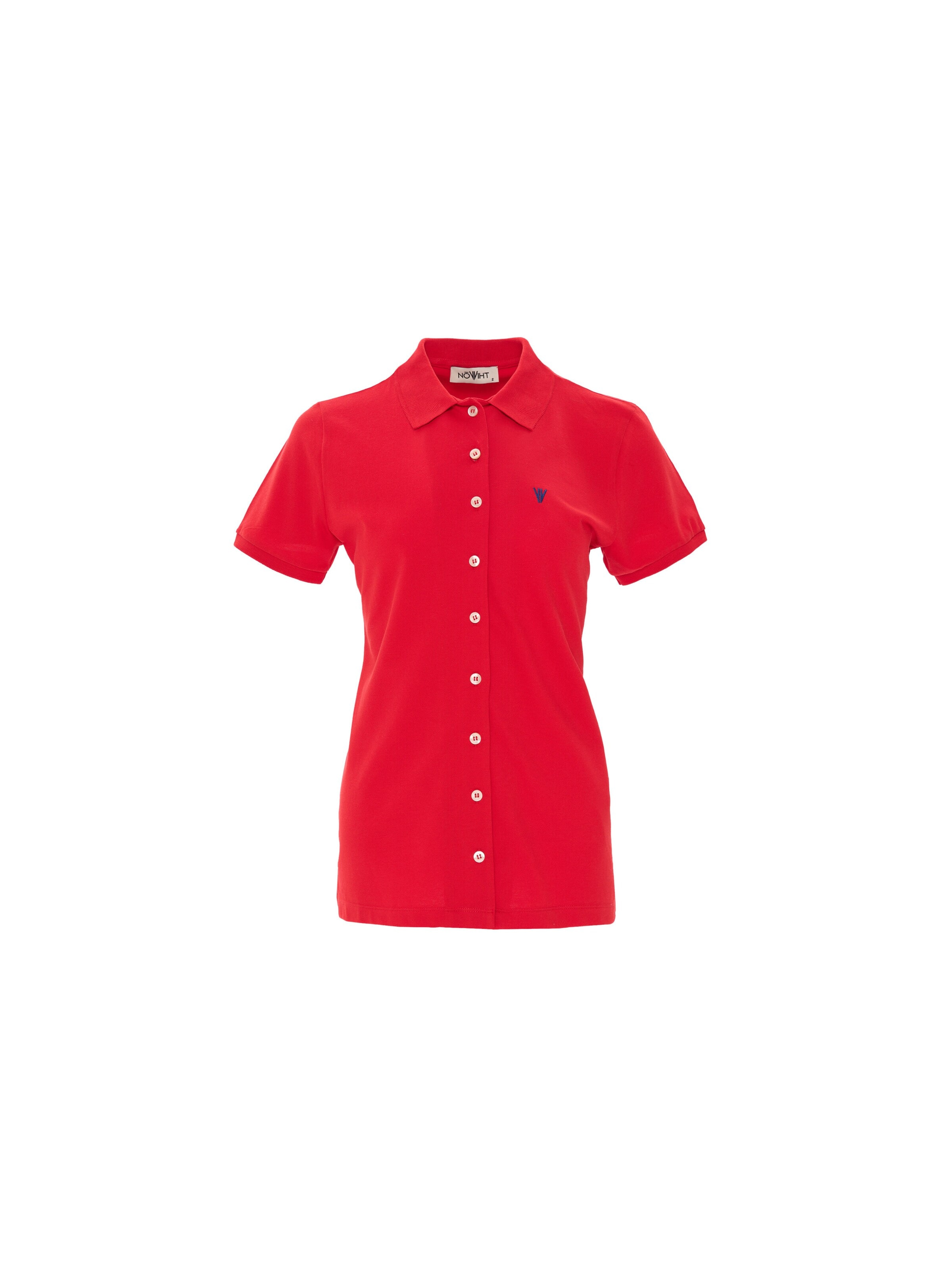NOWIHT Blouse 'Eugenie' in Red: front