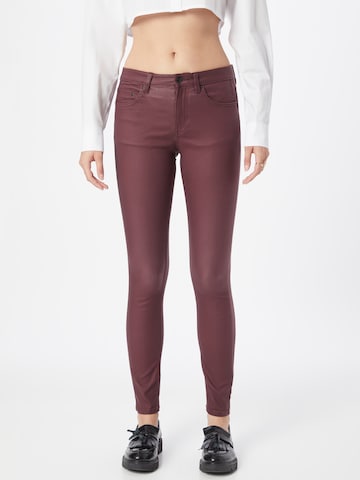 ESPRIT Skinny Jeans in Rood: voorkant