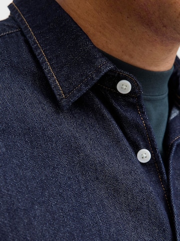 JACK & JONES Comfort Fit Hemd in Blau
