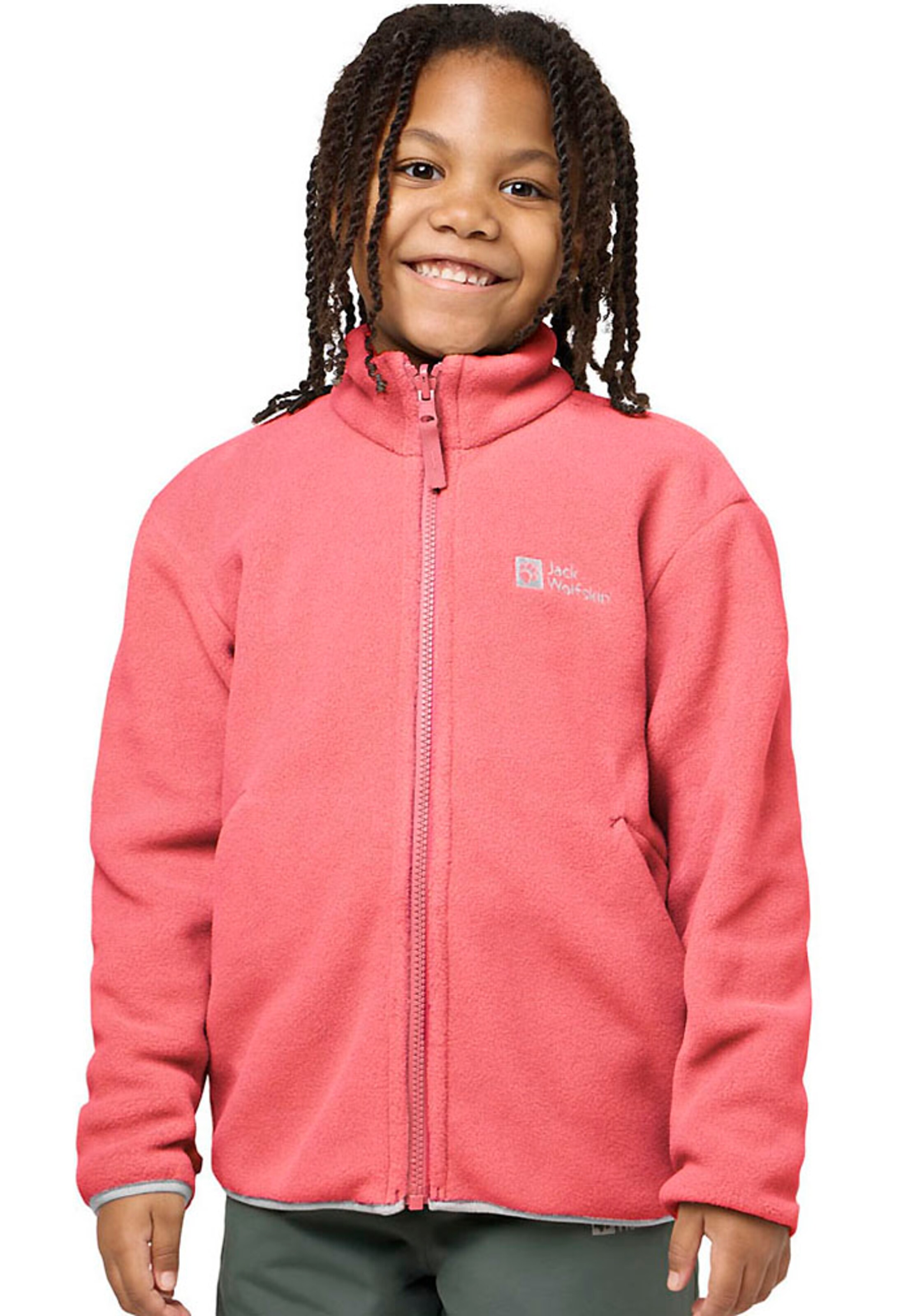 JACK WOLFSKIN Outdoor jacket in Red