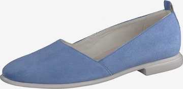 Paul Green Ballet Flats in Blue: front