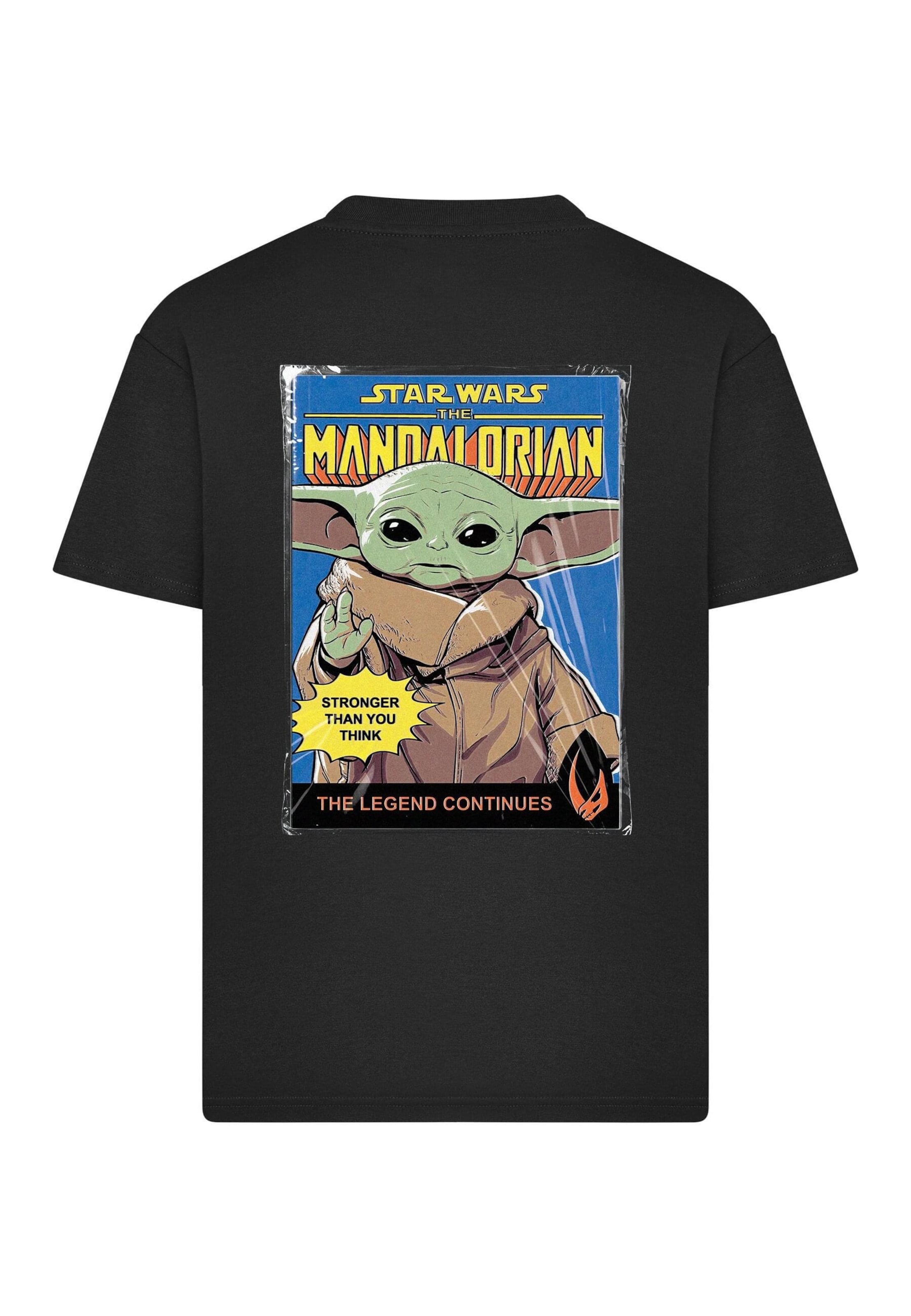 Merchcode Shirt 'Mandalorian' in Zwart