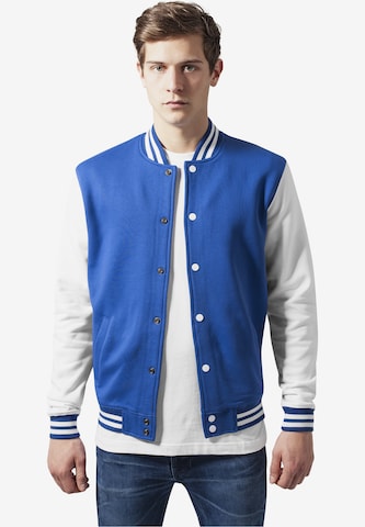 Urban Classics Between-season jacket in Blue: front