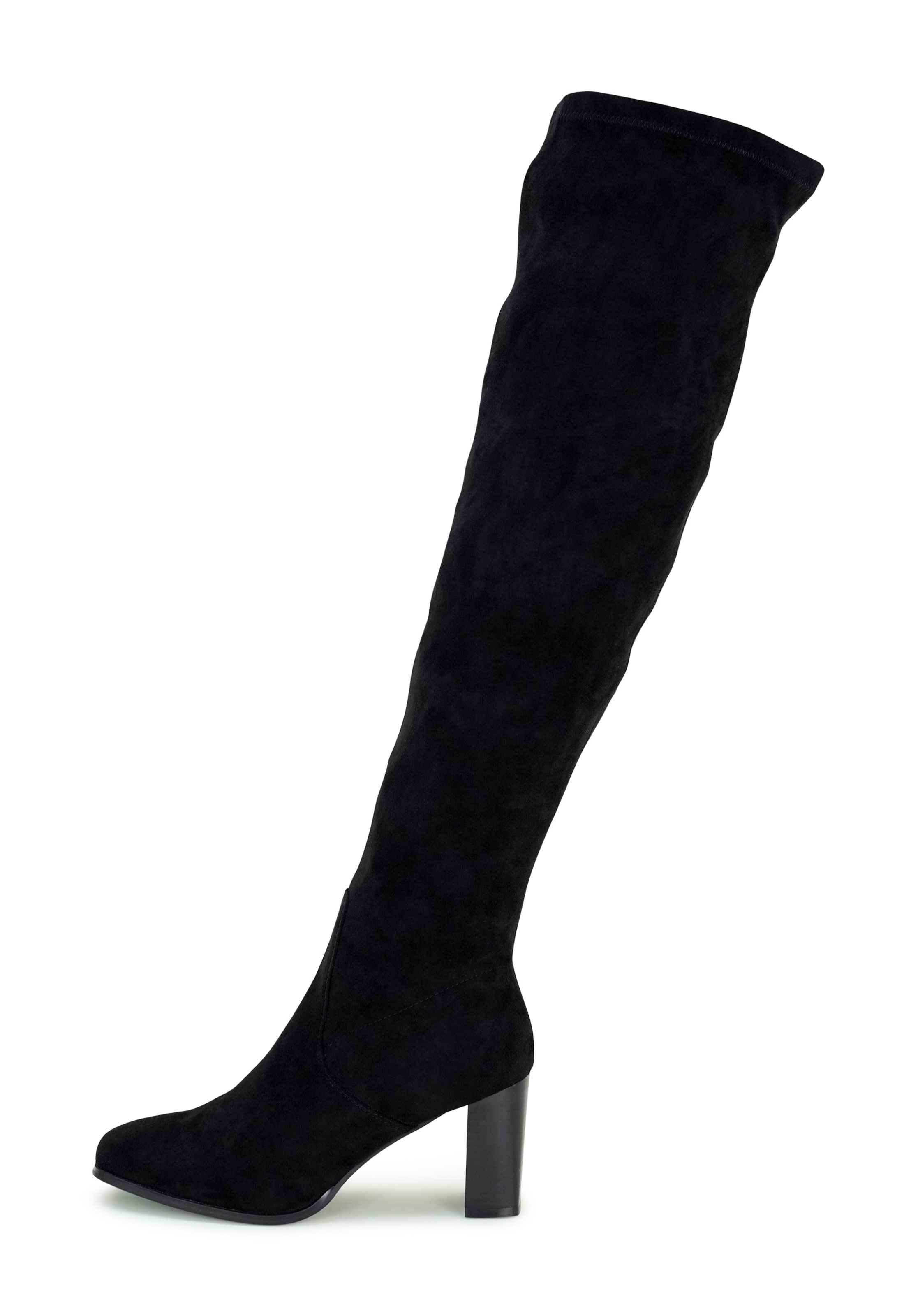 Findlay Overknee laarzen 'LAENA' in Zwart: voorkant