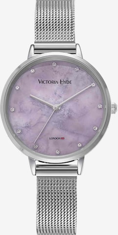 Victoria Hyde Analog Watch 'Tower Hill' in Silver: front