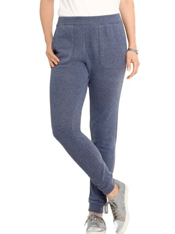 Coupe slim Pantalon Goldner en bleu : devant