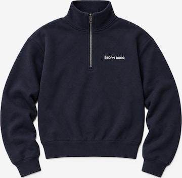 BJÖRN BORG Sweatshirt in Blau: Vorderseite