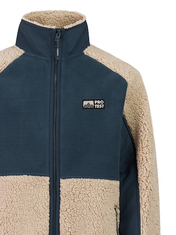 PROTEST Fleece jas 'PRTLuc JR' in Blauw