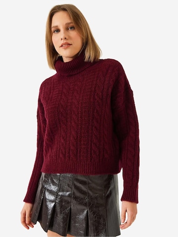 Pull-over 'Pullover' Bianco Lucci en rouge