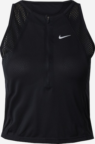 NIKE Urheilutoppi värissä musta: etupuoli