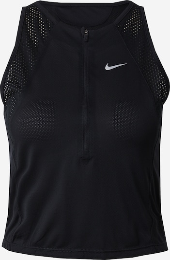 Sportiniai marškinėliai be rankovių iš NIKE, spalva – šviesiai pilka / juoda, Prekių apžvalga