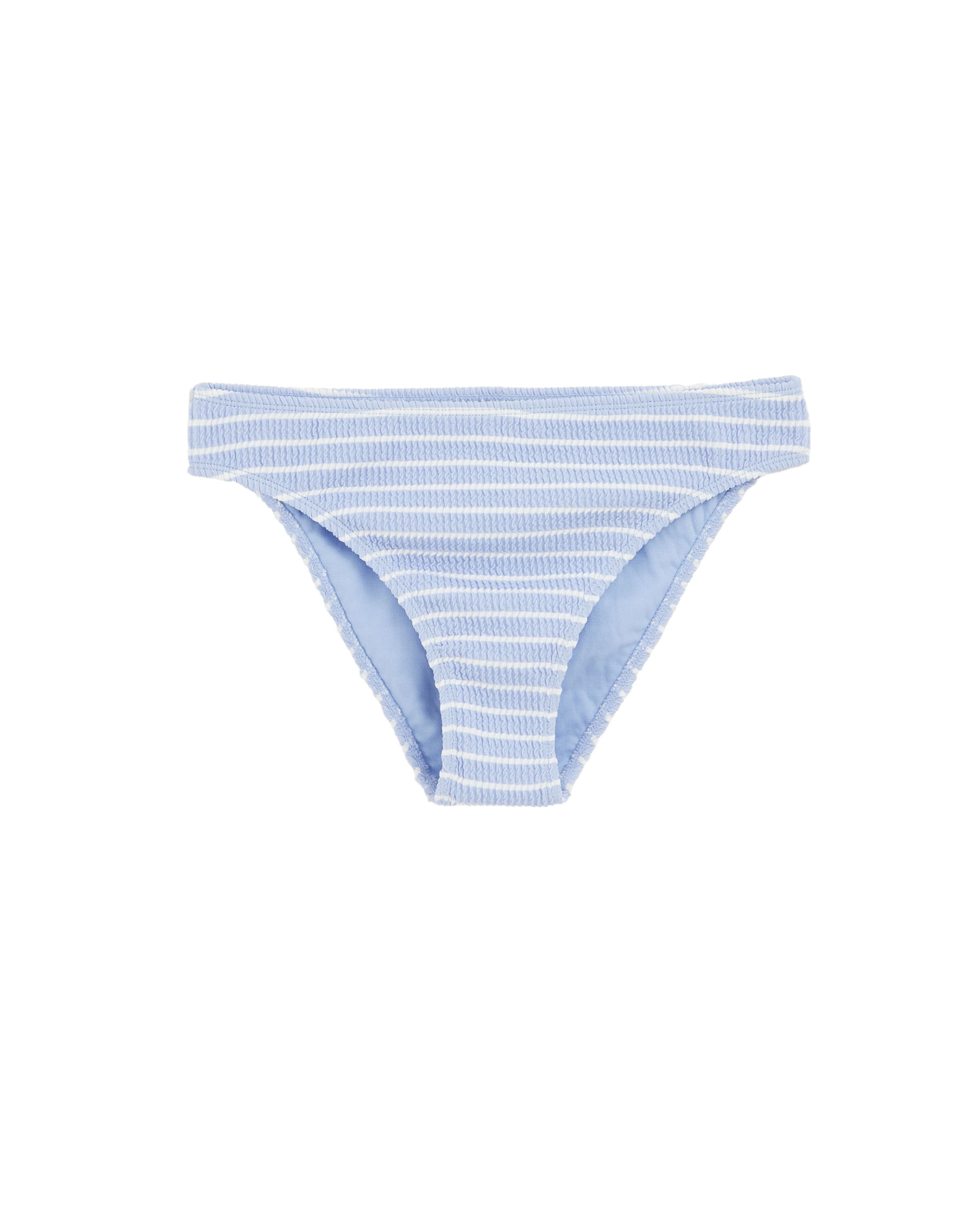 WE Fashion Bikini hlačke | modra barva: sprednja stran