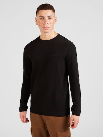 BOSS Sweater 'Tempesto' in Black: front