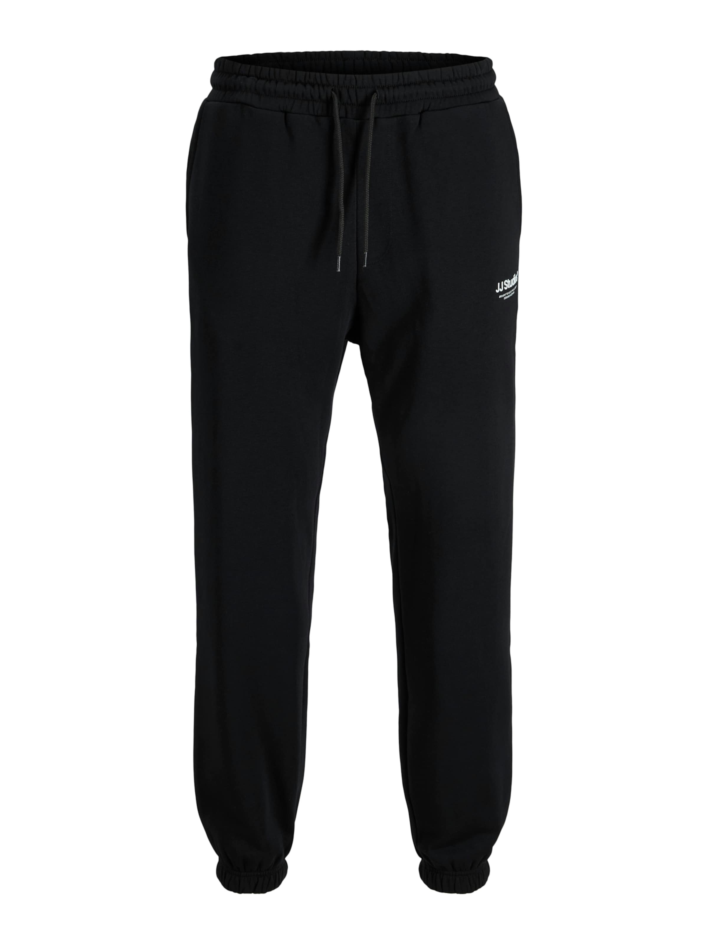 JACK & JONES Tapered Pants 'JPSTKANE SOHO' in Black: front