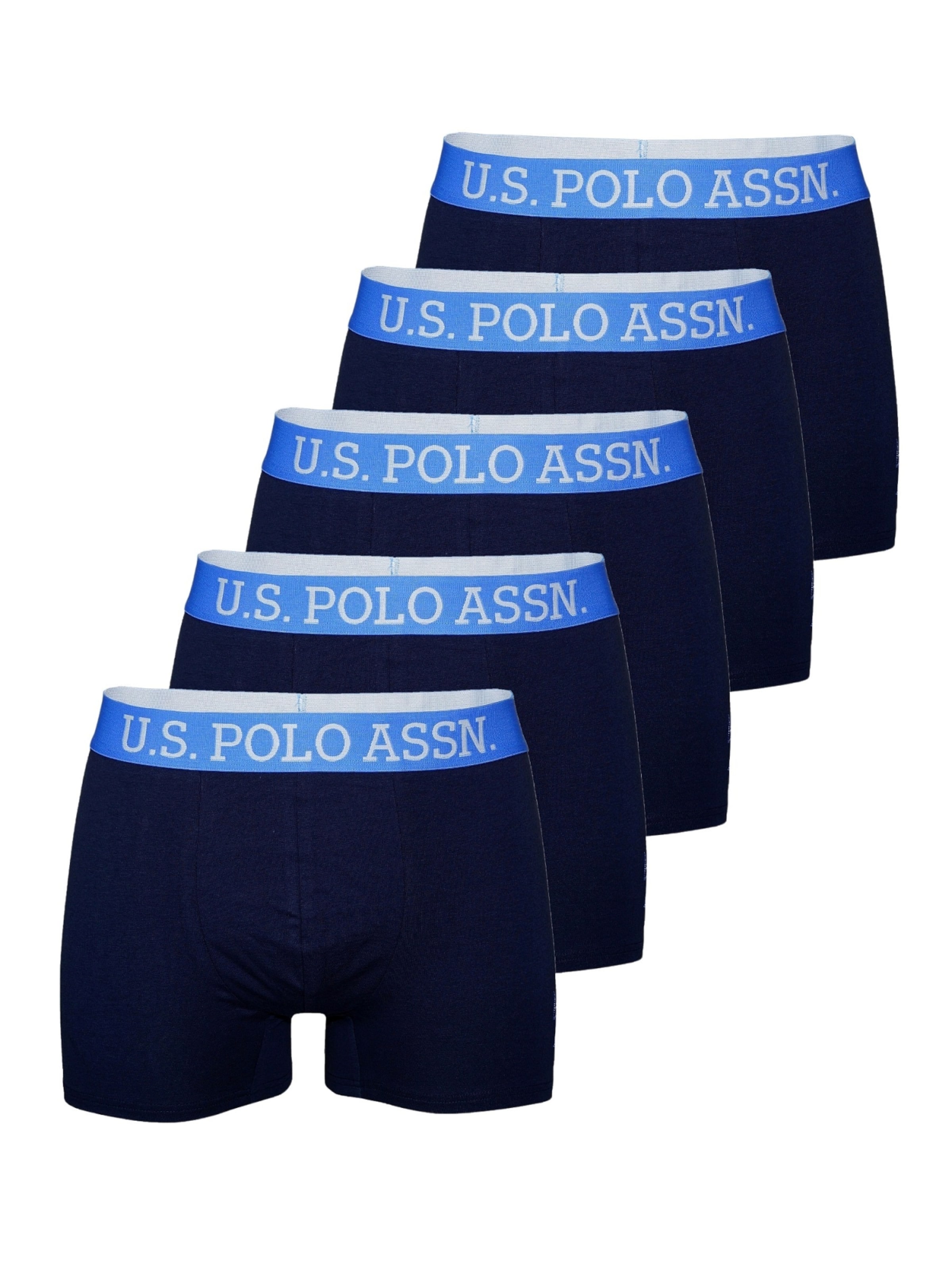 Boxer di U.S. POLO ASSN. in blu: frontale