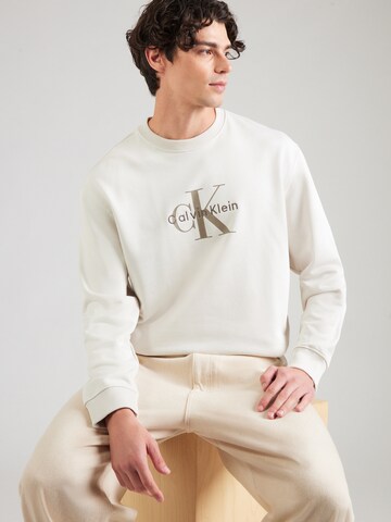 Calvin Klein Jeans - Sudadera en blanco