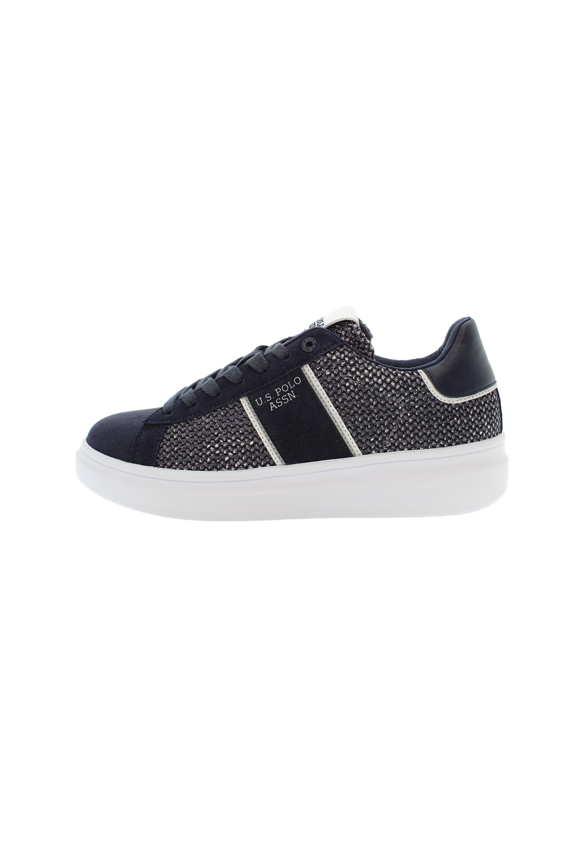 Sneaker bassa 'Caius' di U.S. POLO ASSN. in blu: frontale