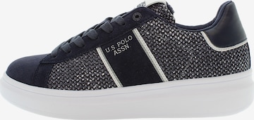 Sneaker bassa 'Caius' di U.S. POLO ASSN. in blu: frontale