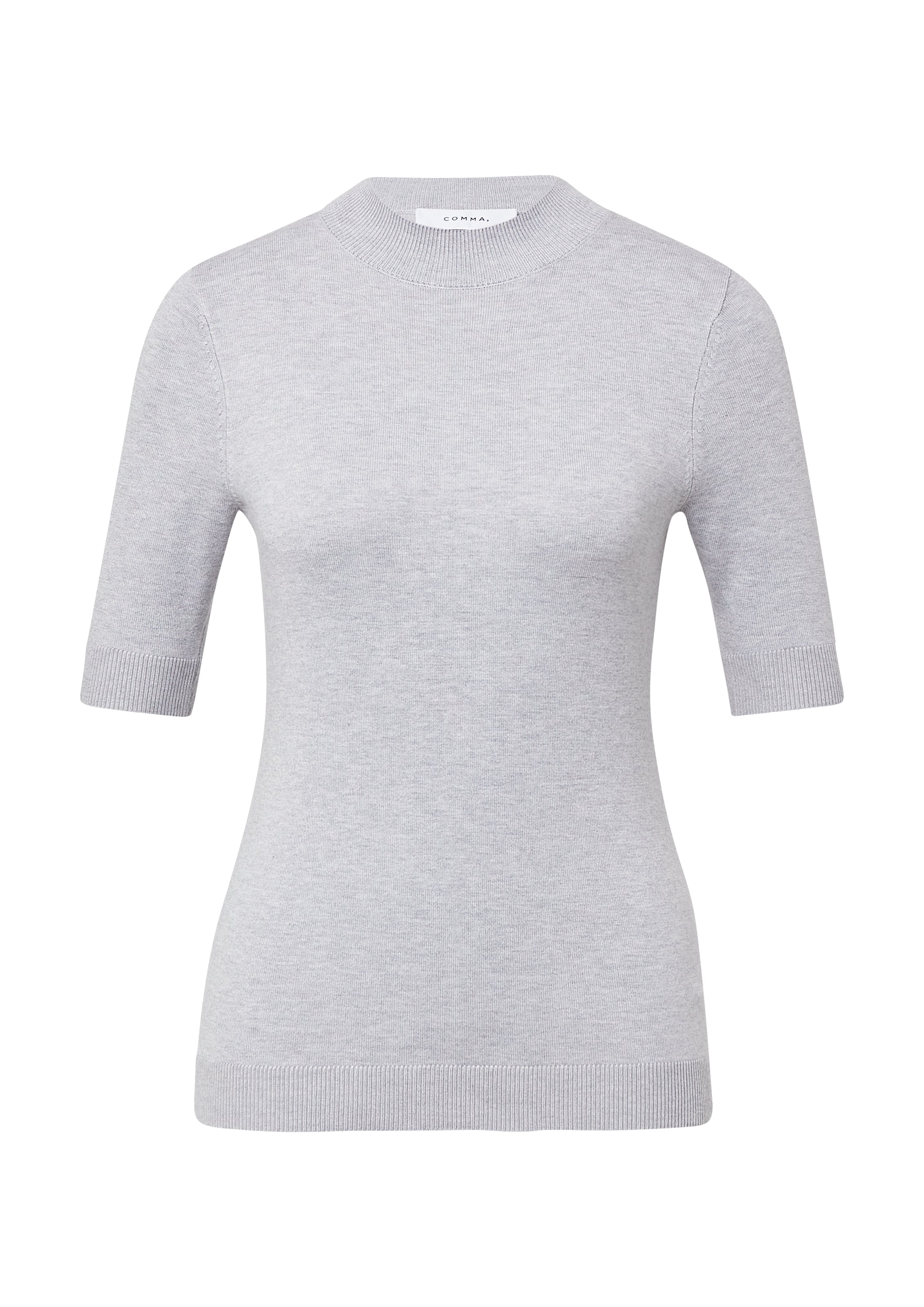 Pull-over COMMA en gris : devant