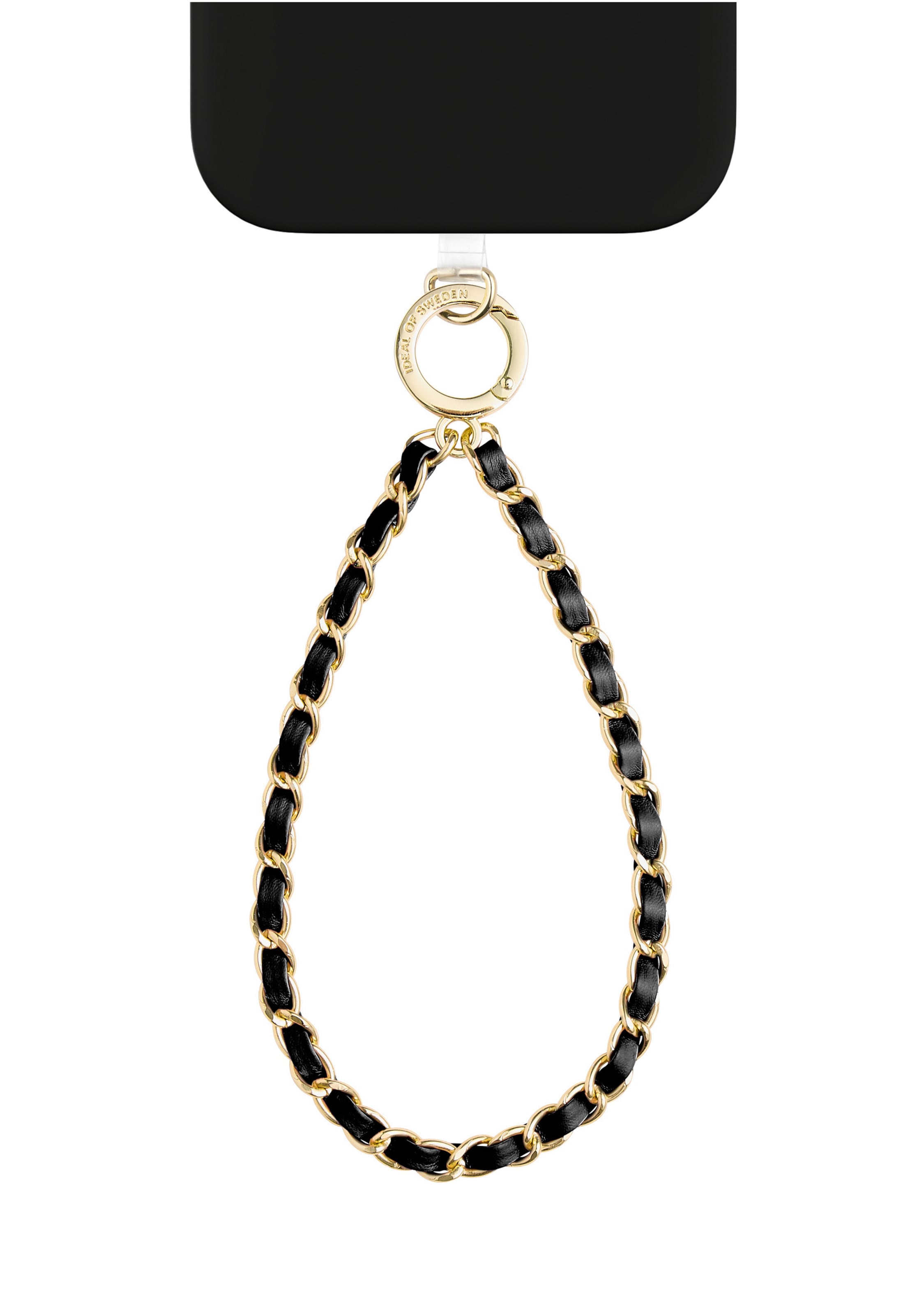 iDeal of Sweden Handy-Handgelenkband in Gold: Vorderseite