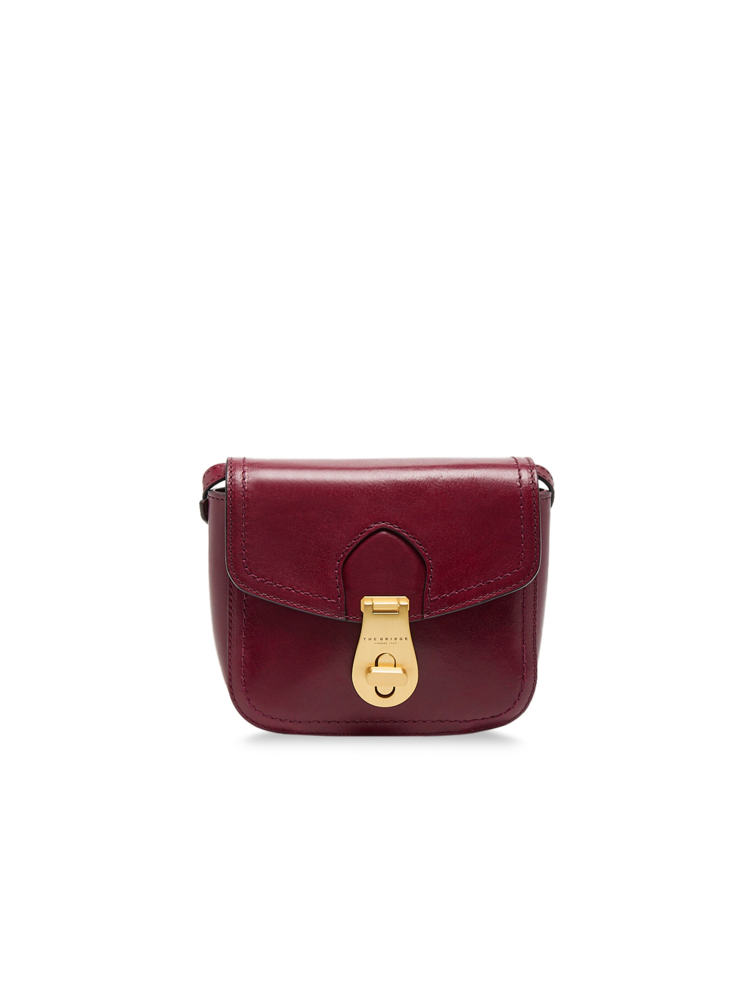 The Bridge Crossbody Bag in Red