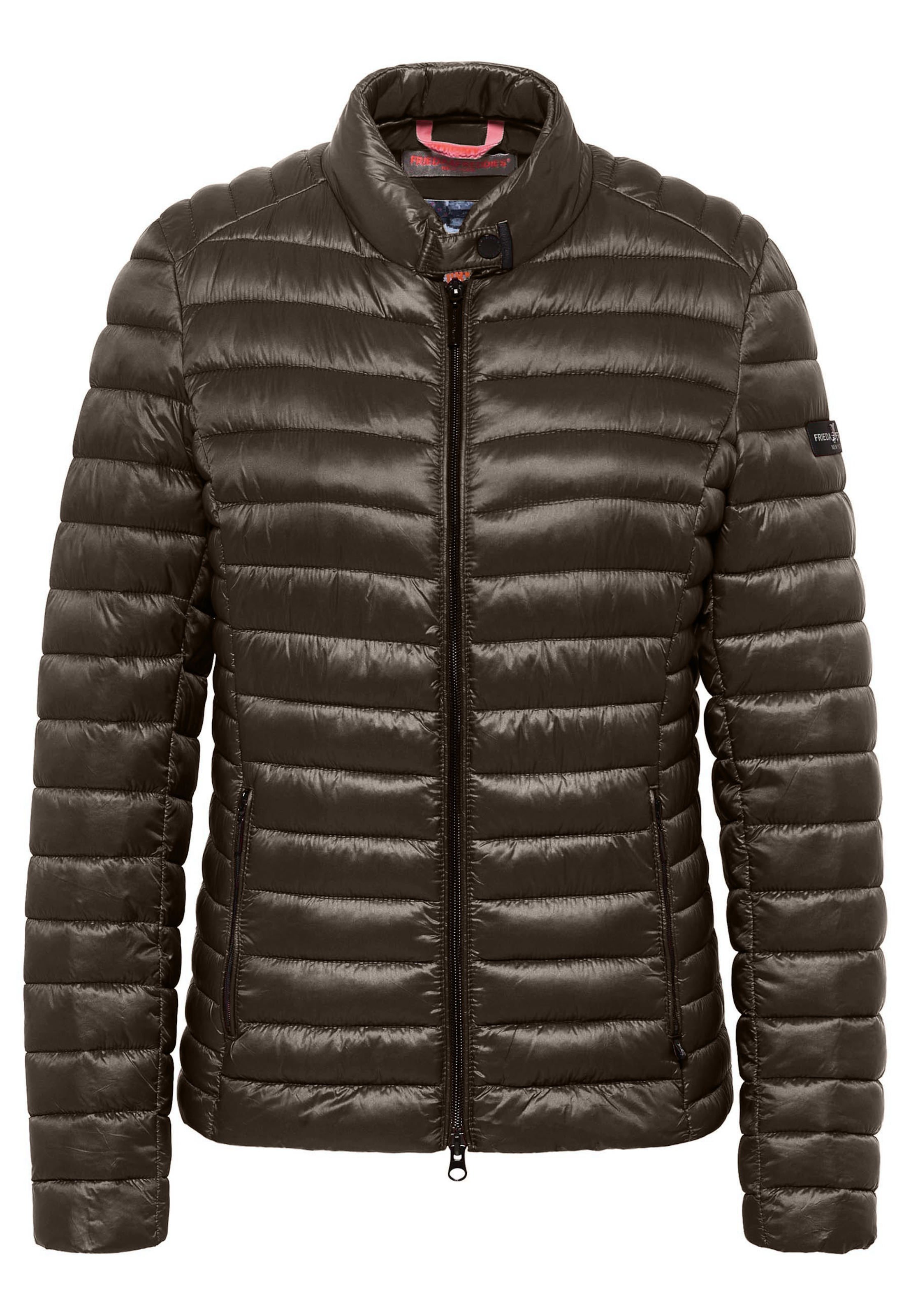 Frieda & Freddies NY Jacke in Braun: Vorderseite