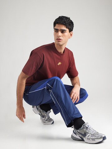 Nike Sportswearregular Hlače 'SHOX' - plava boja