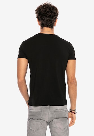 Redbridge T-Shirt 'Dayton' in Schwarz