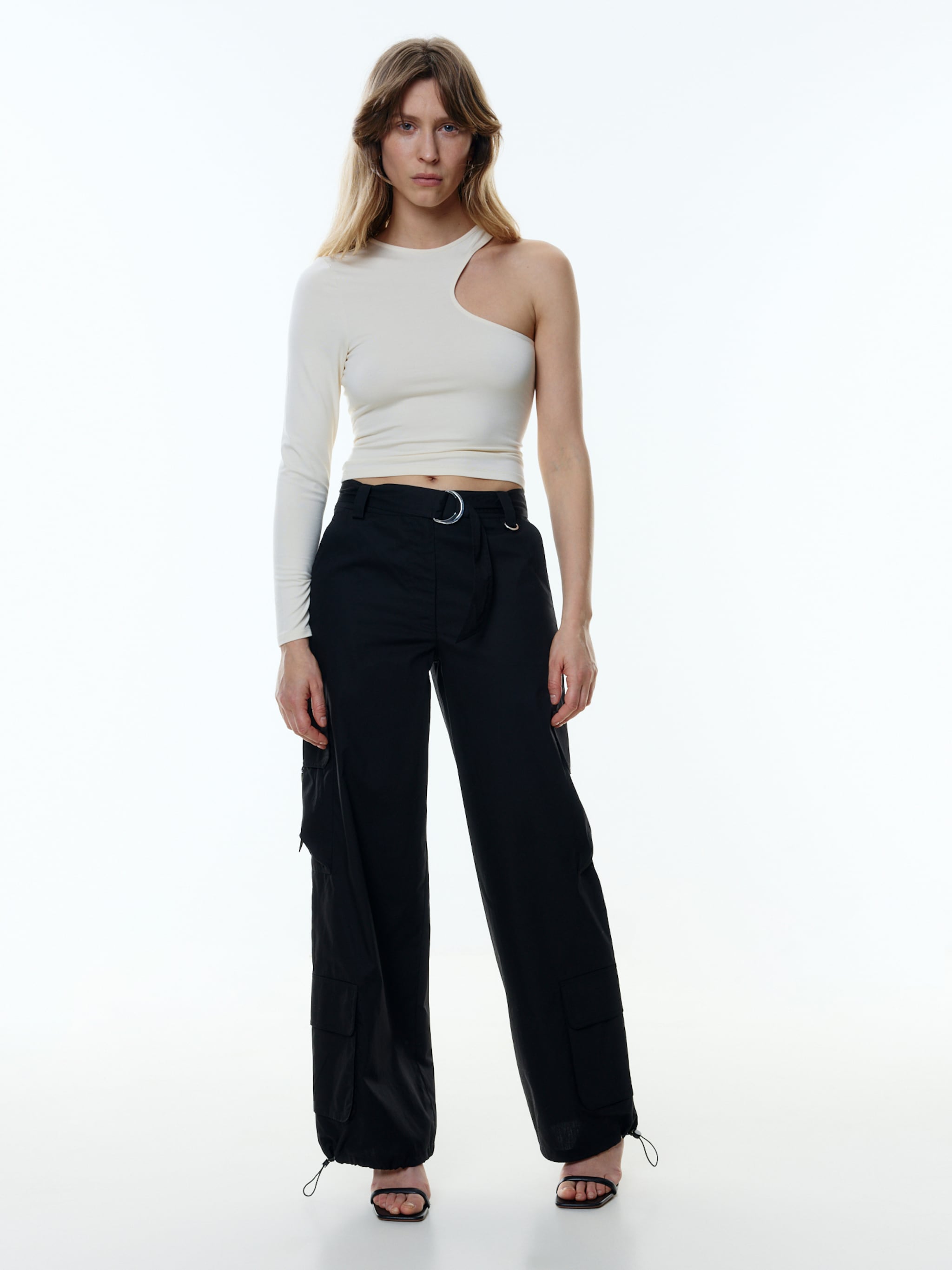 EDITED Producten Shirt 'Tenea' Crème