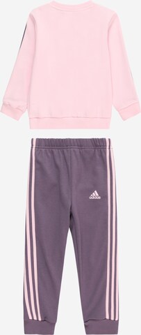 ADIDAS SPORTSWEAR - Fato de treino 'Essentials 3-Stripes' em rosa