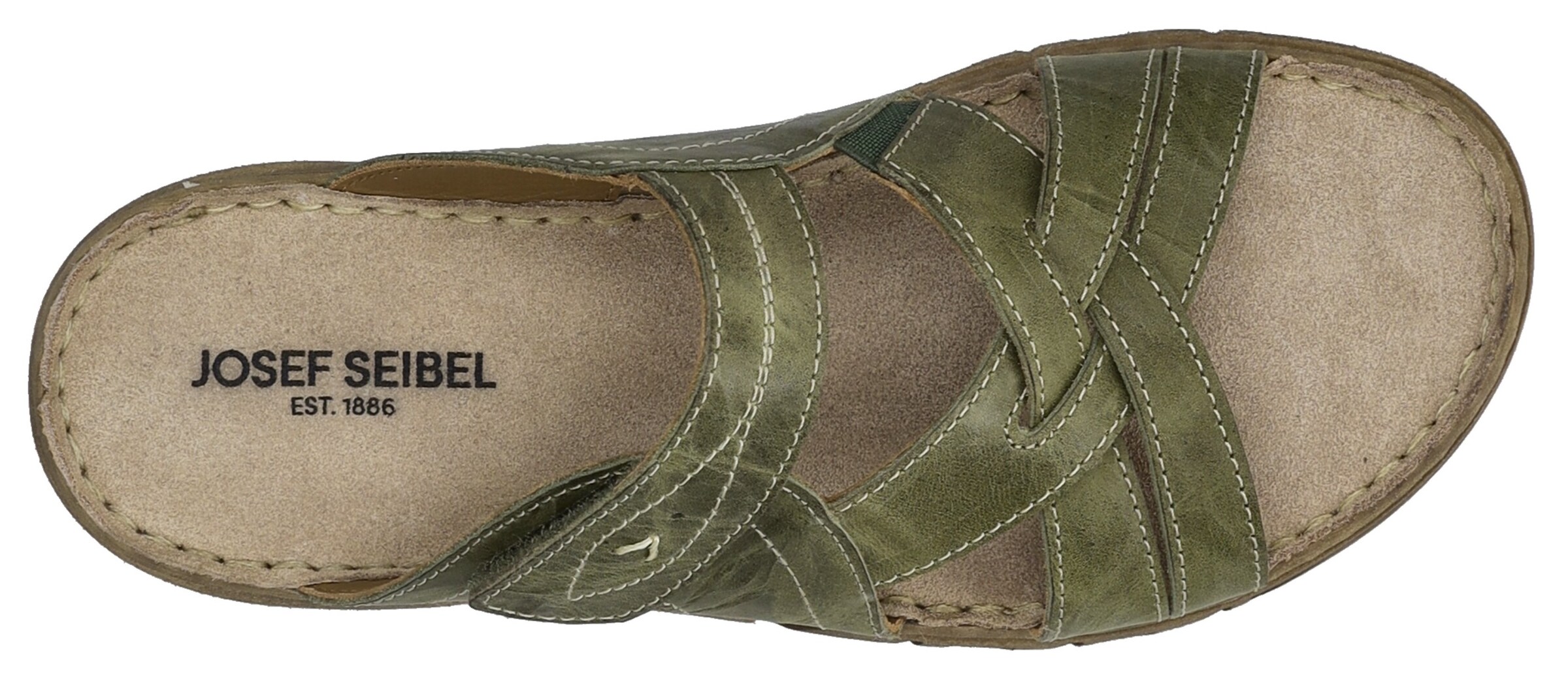 JOSEF SEIBEL Mules in Green
