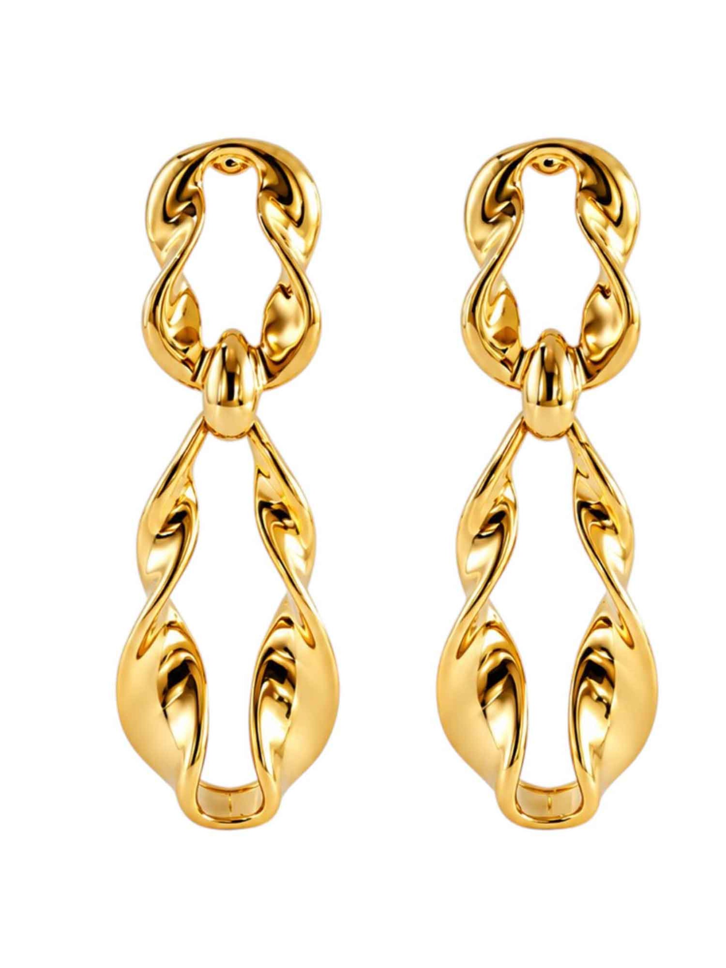 RteRme Oorbellen 'Ravenna Earrings' in One Size in de kleur Goud, Productweergave