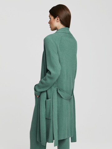 Marc & André Knit Cardigan 'ELEGANT CONTUR' in Green