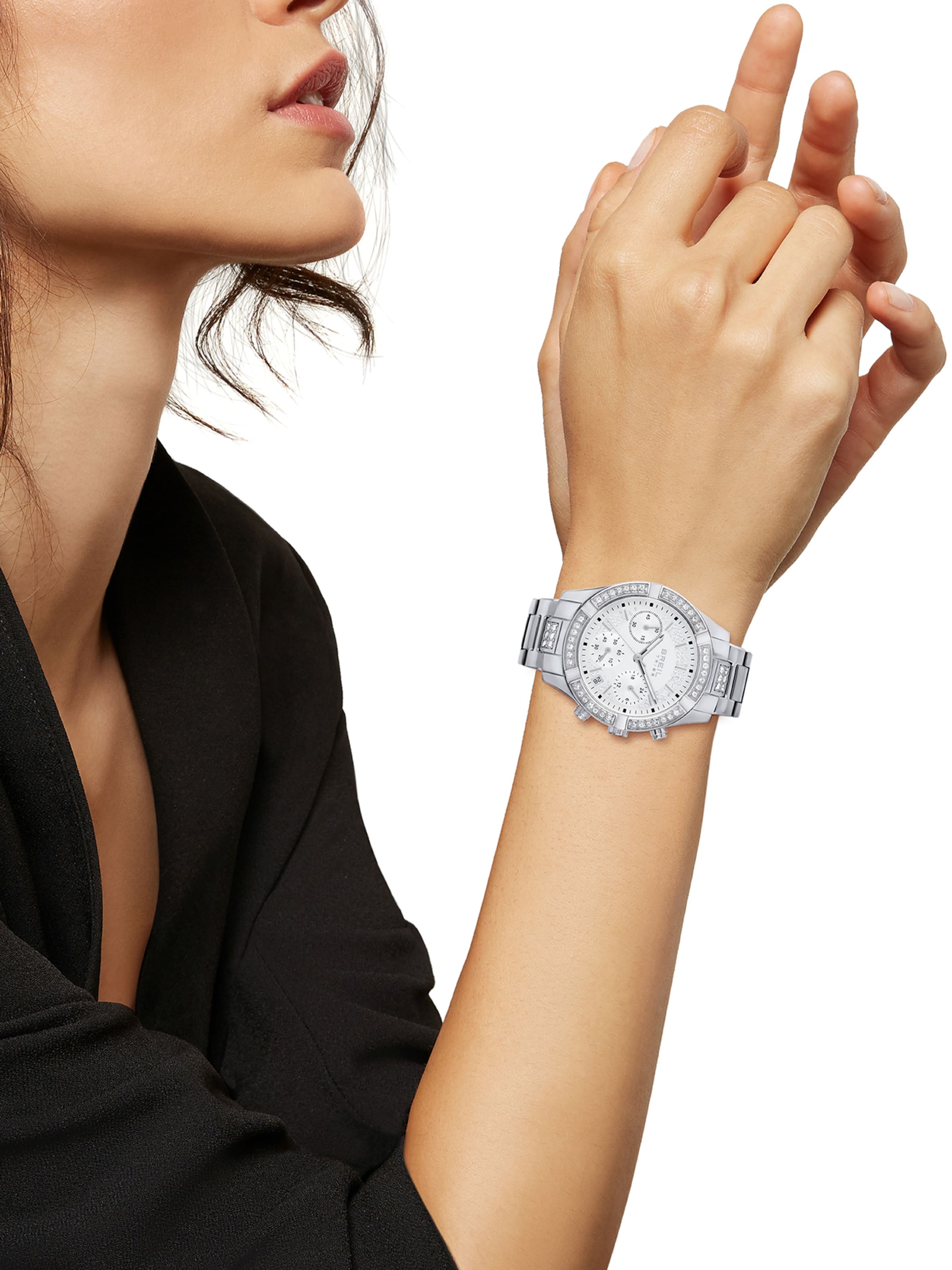 Breil Uhr 'C'est Chic' in Silber: Vorderseite