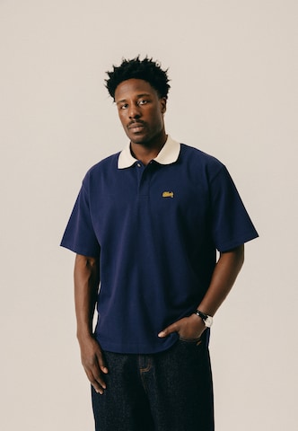 T-Shirt BLKVIS en bleu : devant