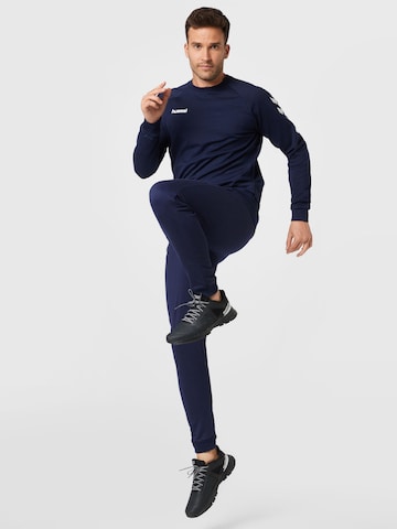 mėlyna Hummel Sportinio tipo megztinis 'Go'