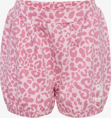 Hummel Regular Broek in Roze: voorkant