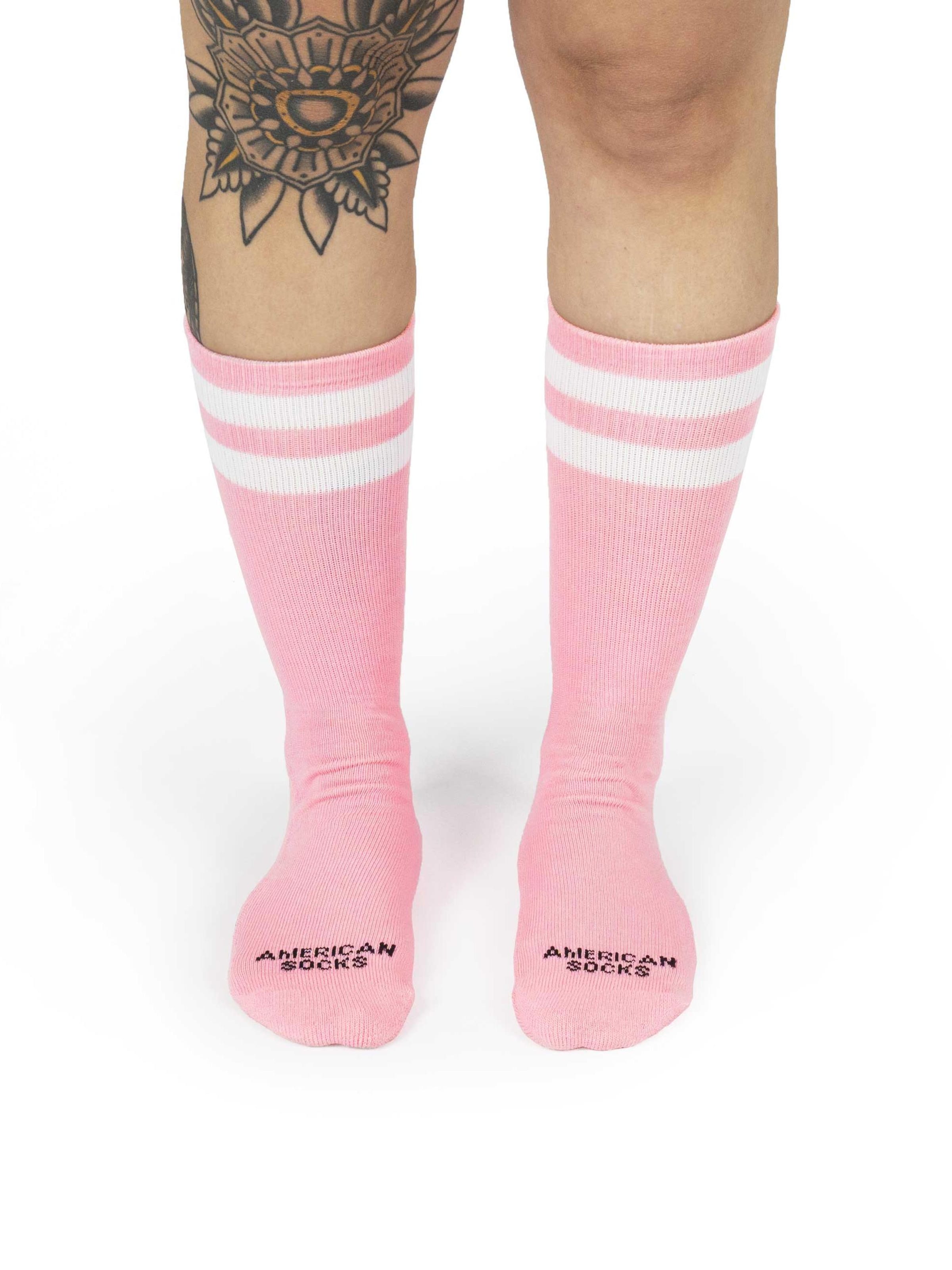 Chaussettes 'Bubblegum' American Socks en rose
