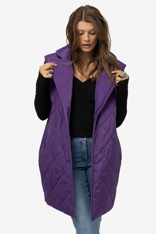 Studio Untold Vest in Purple: front