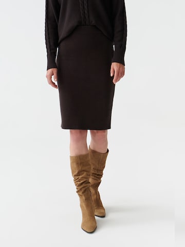 TATUUM Skirt 'GEME' in Brown: front