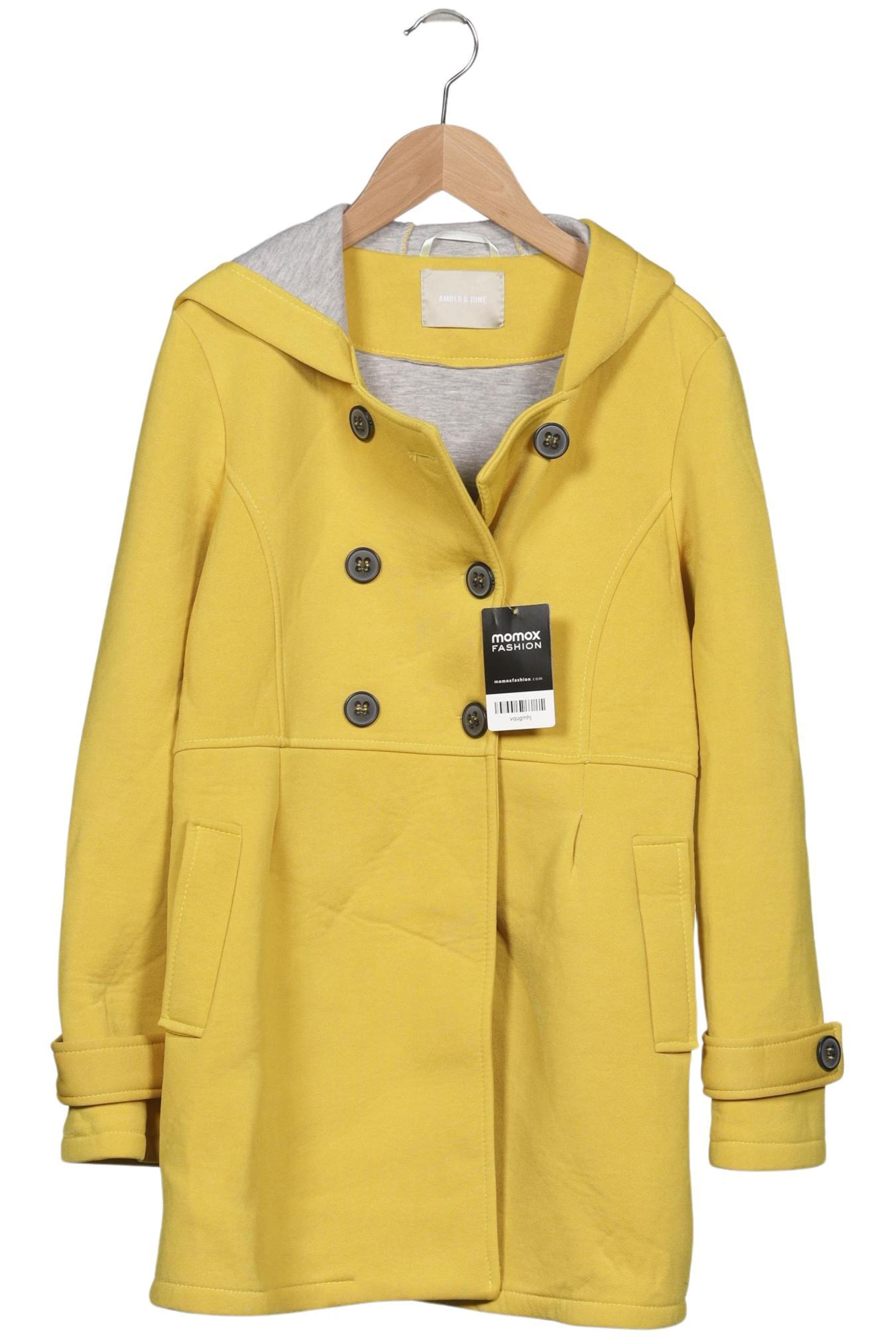 Amber & June Jacket & Coat in XS in Yellow: front
