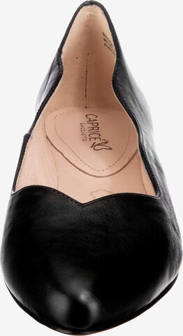 CAPRICE Ballet Flats in Black