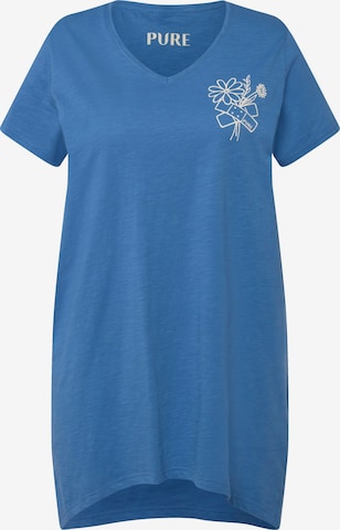 Ulla Popken Shirt  (GOTS) in Blau: predná strana