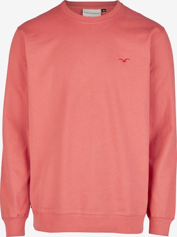 Cleptomanicx Sweatshirt 'Ligull' in Rot: predná strana