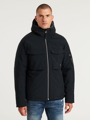 CHASIN' Winter jacket 'Solar Shift' in Black: front