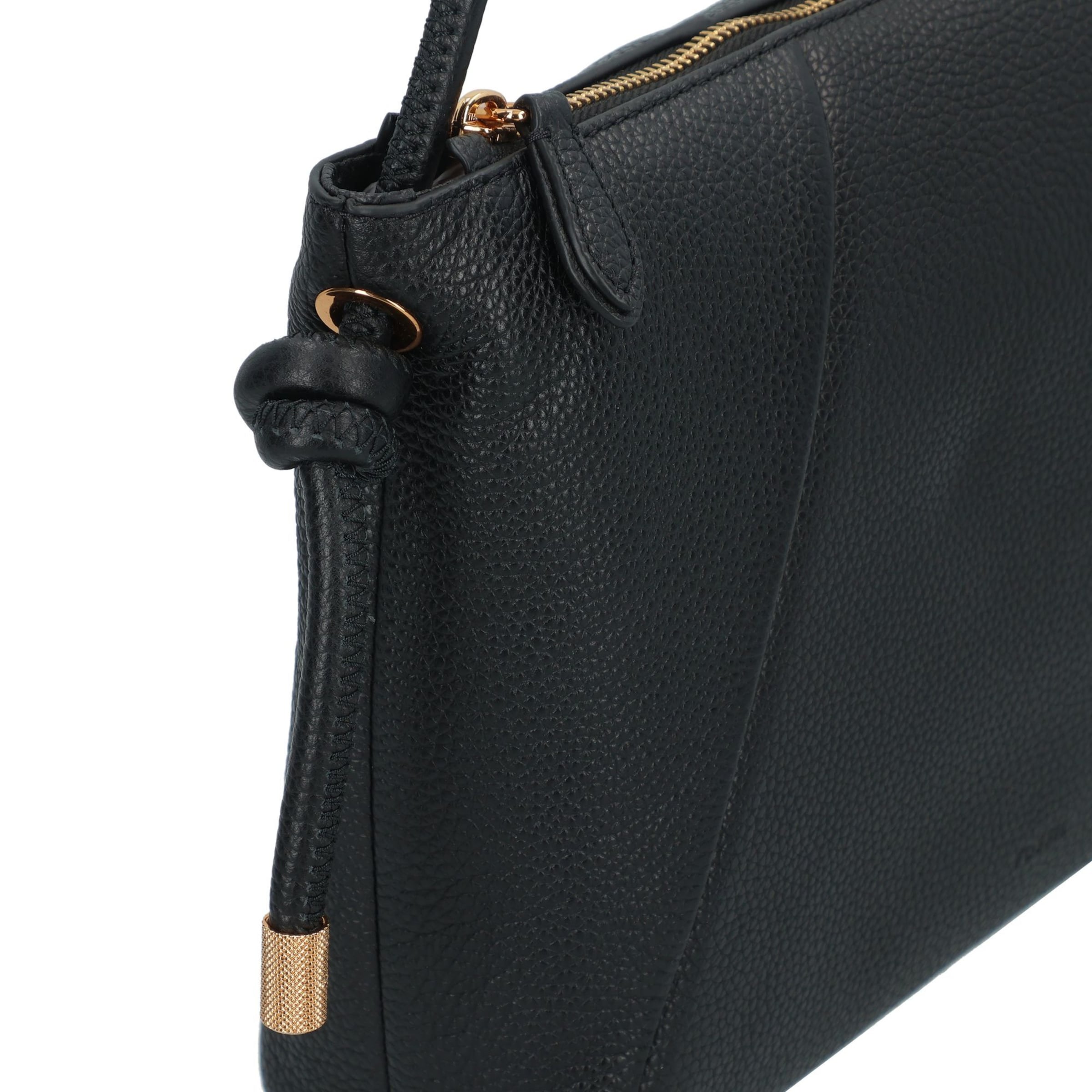 FOSSIL Schultertasche 'Willa' in Schwarz