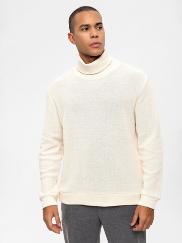 Antioch Pullover in Beige: Vorderseite